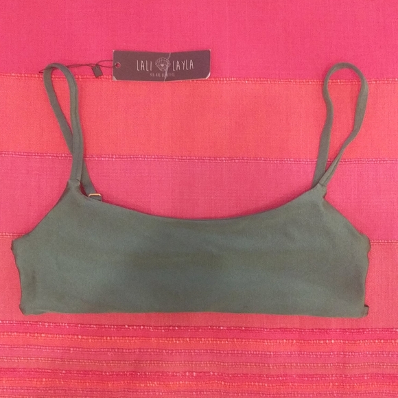 "Emerald City" bikini top M, bottom L! - Picture 2 of 4